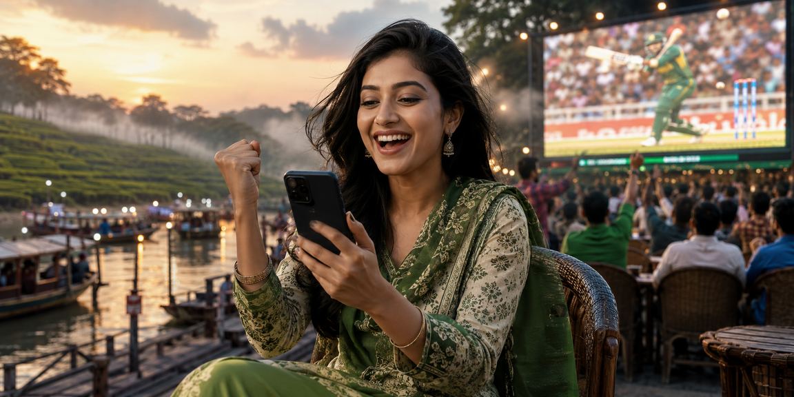 বরিশালের চা বাগানে ক্রিকেট বেটিং বোনাস নিয়ে আলোচনা করছেন ব্যবহারকারী
